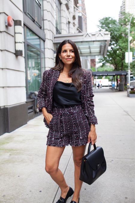 This tweed shorts + blazer set is a favorite from my fall workwear collection with Gibsonlook 🤩 Use code OLIVIA10 for 10% off.

#LTKunder100 #LTKworkwear #LTKSeasonal