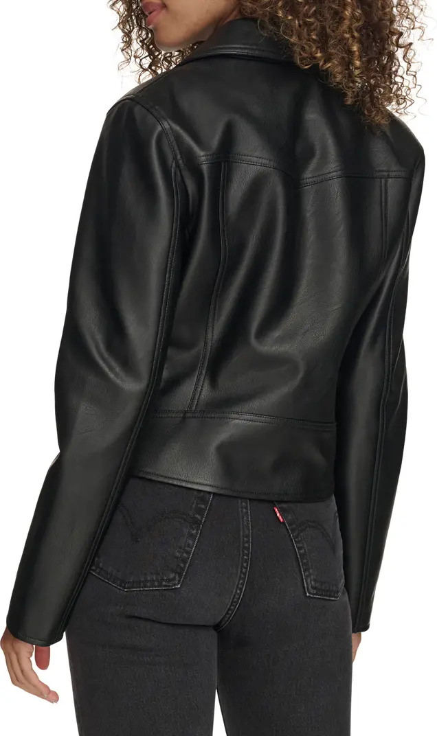 Women's Essential Faux Leather Moto Jacket | Nordstrom