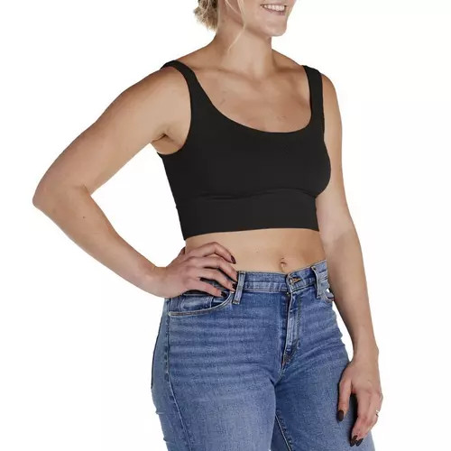 Women's NikiBiki Chevron Ribbed Crop Tank Top | Scheels Sports