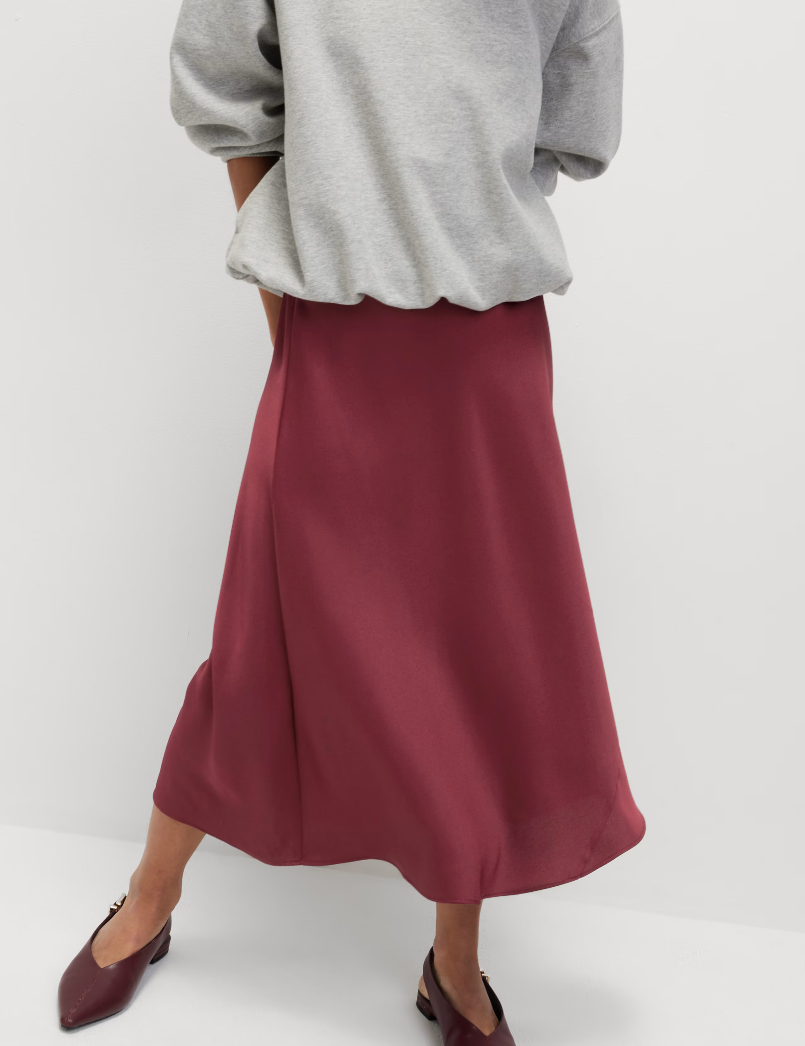 Satin Midaxi Slip Skirt | Marks & Spencer (UK)