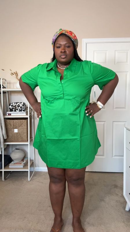 Mini shirt dress in a size xxl size down from @oldnavy 

#LTKOver40 #LTKPlusSize #LTKFindsUnder50