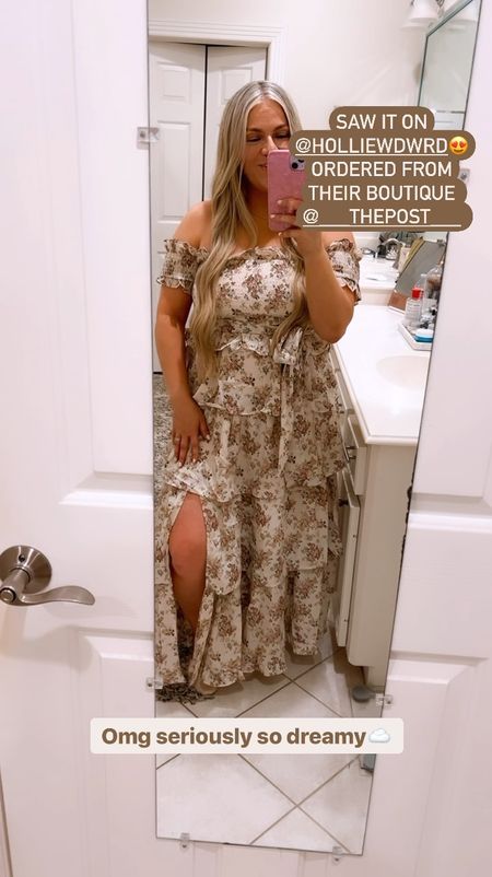 I think POSTIE20 works for 20% off
Wearing medium 

Dreamy dress
Maxi dress
Tiered dress
Family pictures 

#LTKfamily #LTKstyletip #LTKover40