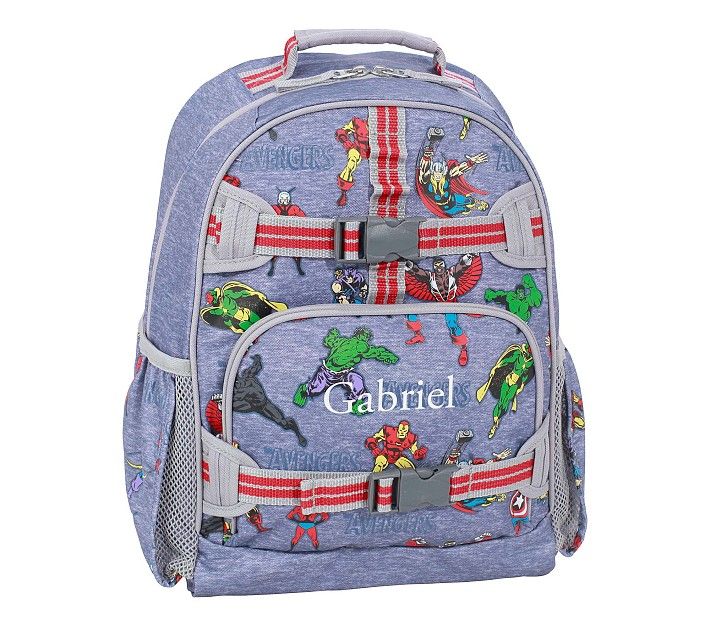 Mackenzie Marvel Avengers Glow-in-the-Dark Backpacks | Pottery Barn Kids