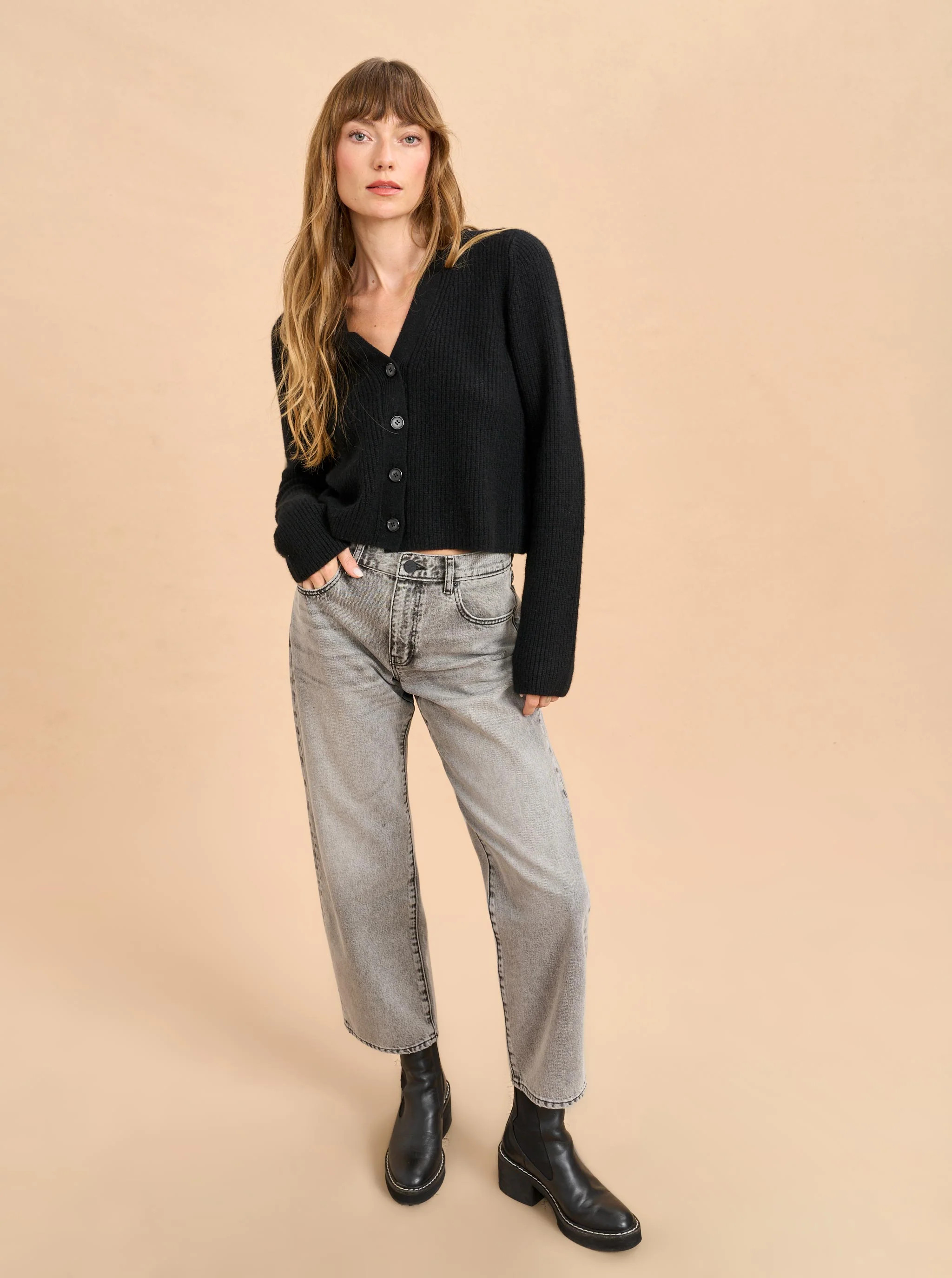 Marilyn Mid-rise Barrel Jean | La Ligne