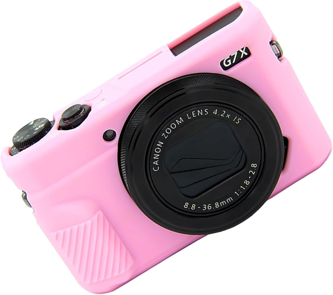 Easy Hood Camera Case for Canon Powershot G7X Mark II Digital Camera, Removable Lens Cover Silico... | Amazon (US)