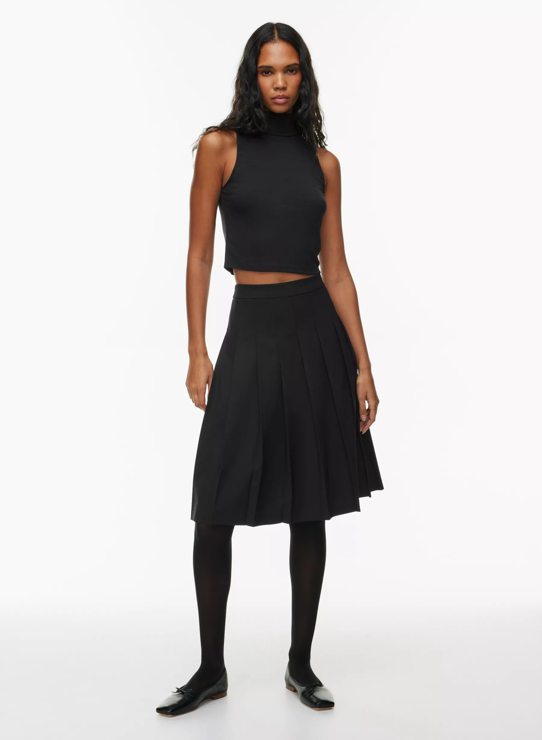 FRESHMAN SLEEVELESS TURTLENECK | Aritzia