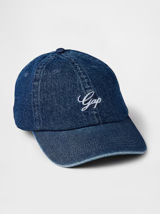 Gap Americana Logo Denim Baseball Hat | Gap (US)