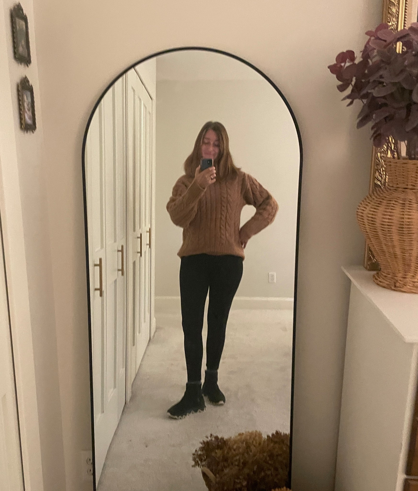 My favorite fleece lined leggings from Old Navy, Sorel boots and a fall sweater from Target.  

Womens fall fashion.  Cable knit sweater.  Black leggings.  Sorel black boots.  

#LTKmomlife #LTKOver40 #LTKStyleTip