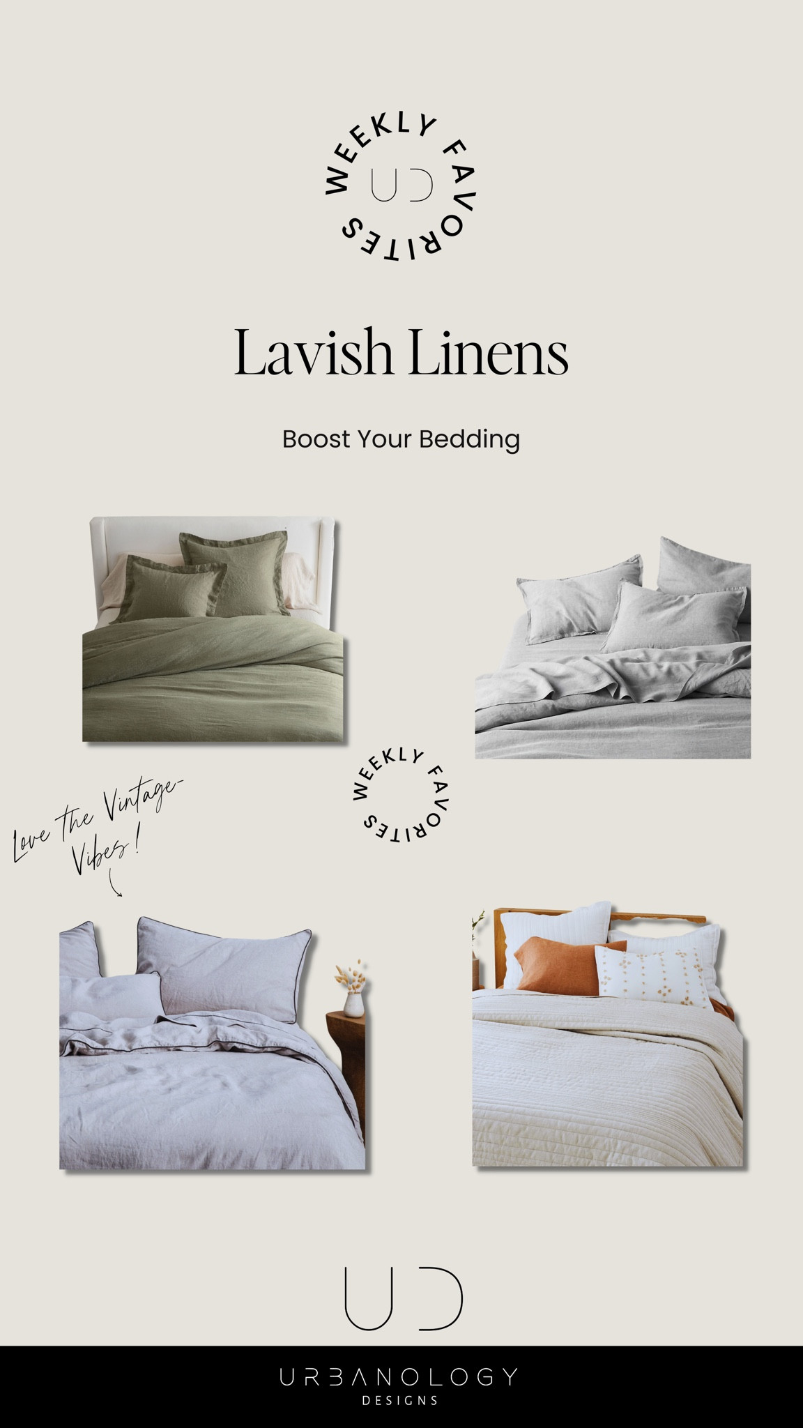 Boost your bedding with these luxe linen options! 

With timeless appeal, super breathability (who doesn’t want to stay cool in warmer weather?!)… dirt resistant texture & high durability...linen is a bedding boss!

Bonus it’s eco-friendly! 

#LTKstyletip #LTKhome #LTKFind