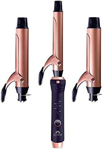 SUTRA Interchangeable Styler Sets - 3 in 1 Styling Base - Spring Curler, Waver, and Clipless Wand... | Amazon (US)