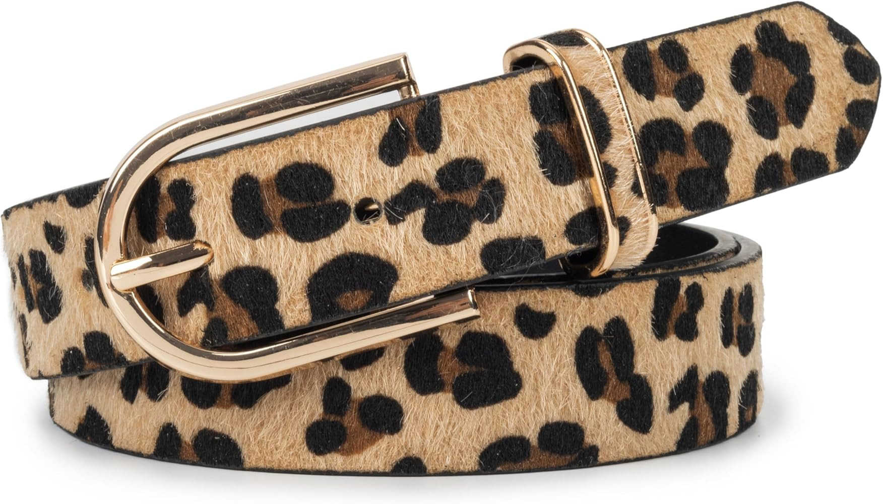Leopard-Belts for Women Belts for Jeans-Cheetah-Print - Belt | Amazon (US)