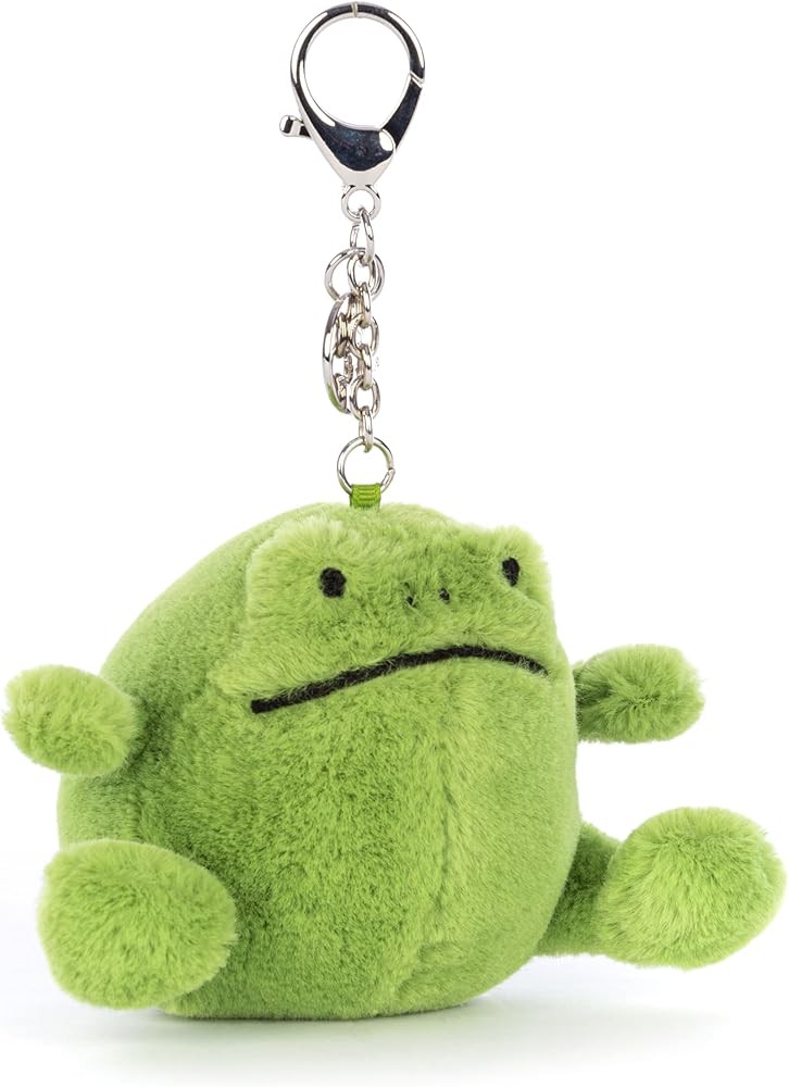 Jellycat Ricky Rain Frog Bag Charm, 3 inches - Amphibian Plush Keychain - Great Gift Idea | Amazon (US)