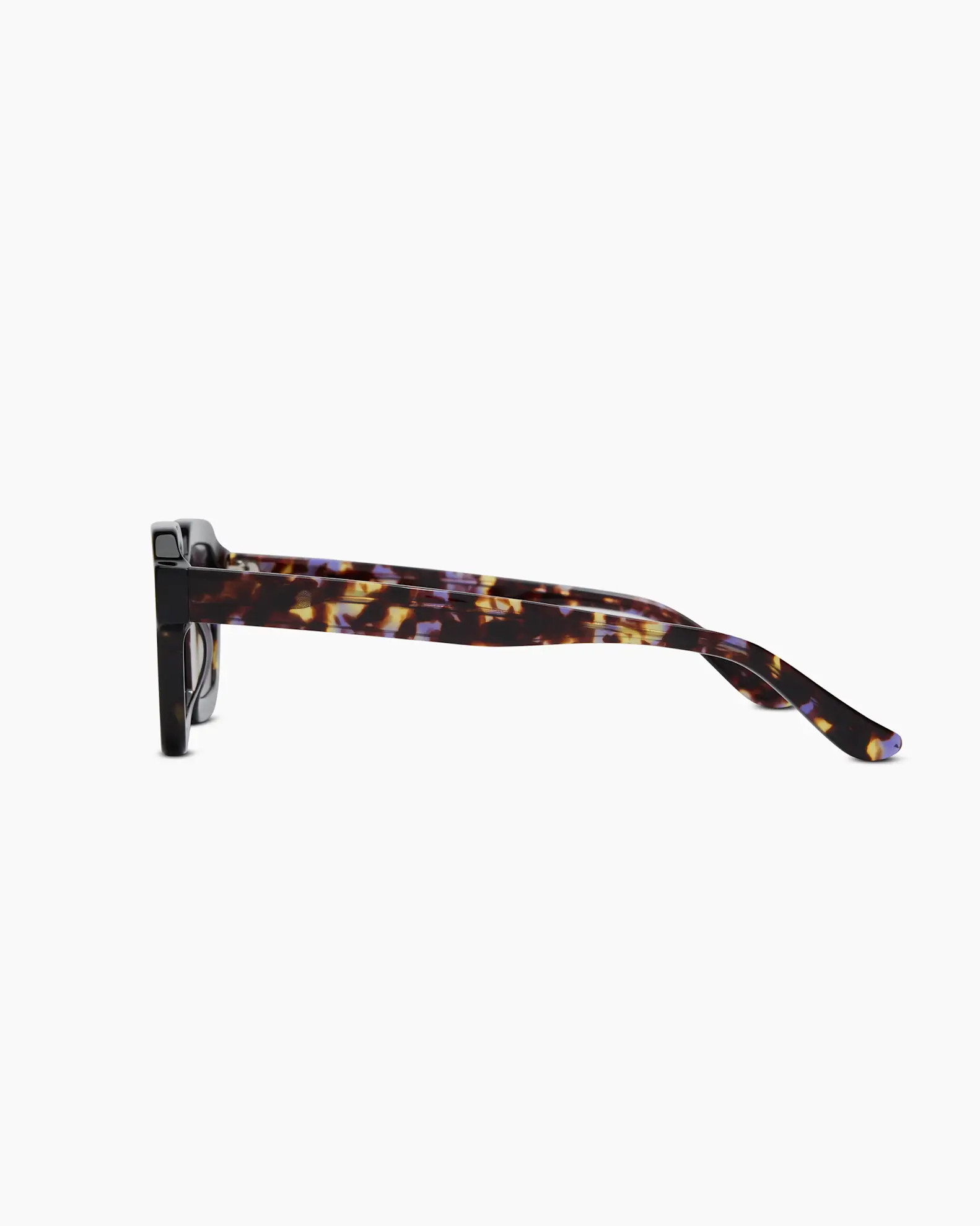 Ibiza Polarized Acetate Sunglasses in Amethyst Tortoise with Grey lens | Quince