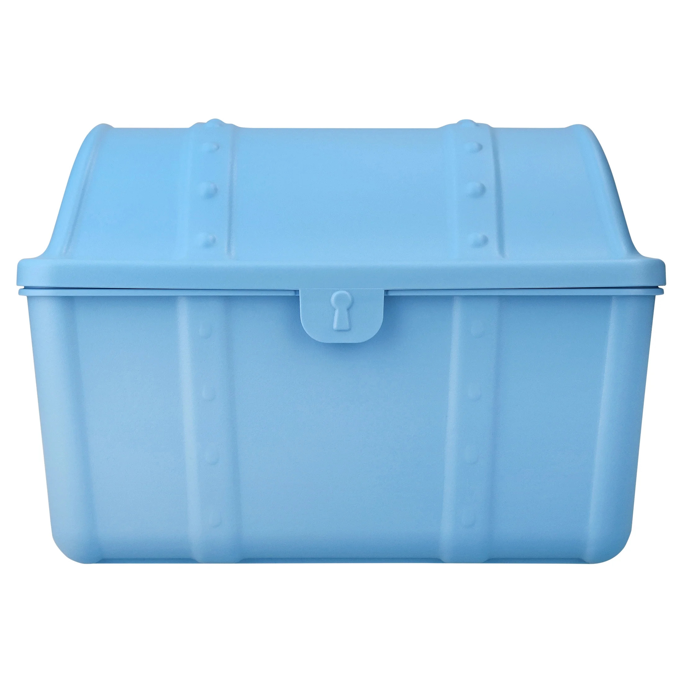 Pen+Gear Plastic Treasure Box Desktop Organizer and Storage Bin, Blue | Walmart (US)
