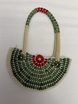 Vintage Beaded Bag Evening Bag Purse | eBay US