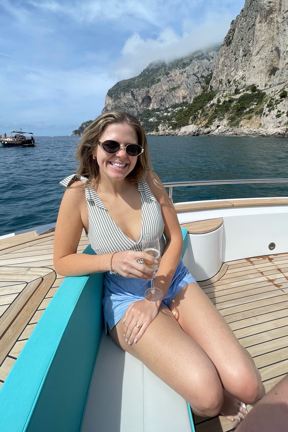 Swimsuit and shorts I wore on our boat tour in Italy from H&M

#LTKSwim #LTKTravel #LTKFindsUnder50