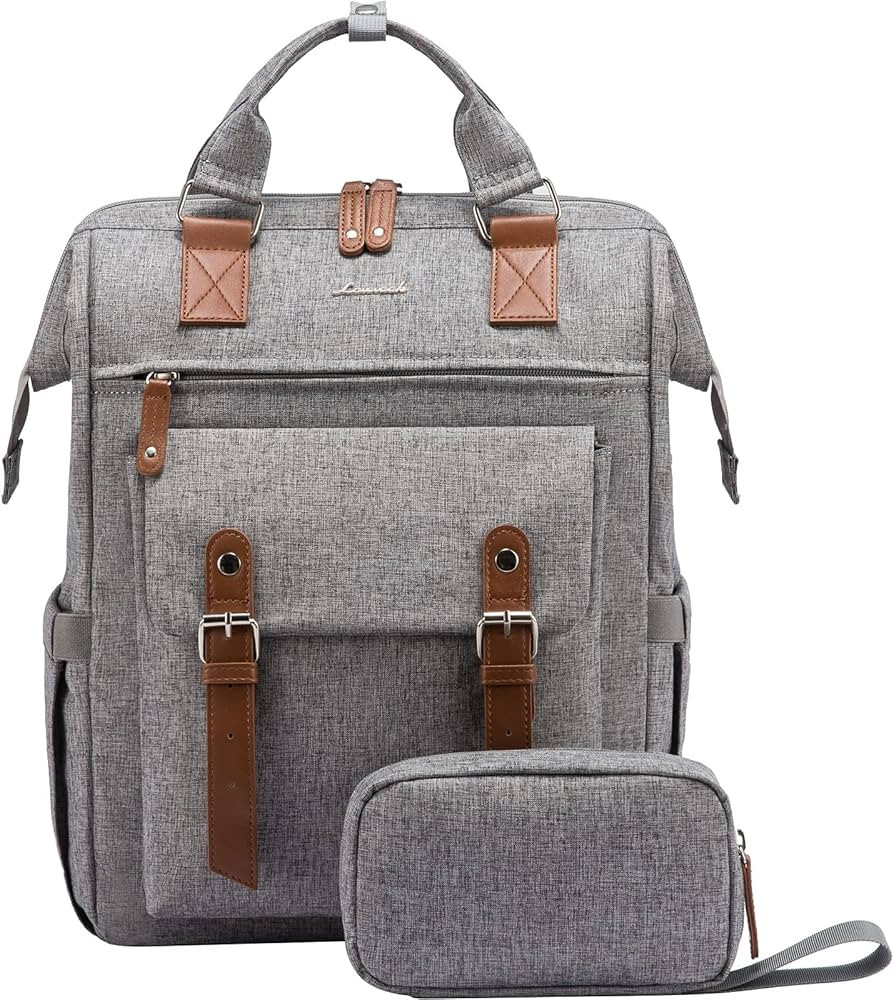 LOVEVOOK Laptop Backpack for Women Work Travel Commuter Teacher Backpack Business Computer Bag Do... | Amazon (US)