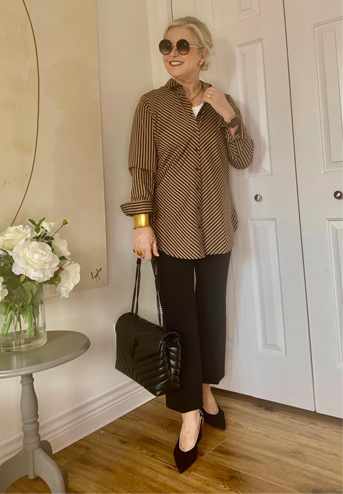Travel outfit🖤. 
Use code RNT for 18% off at vivaia and renate20 to get 20% off jewelry at Dean Davidson🧡  

#LTKstyletip #LTKshoecrush