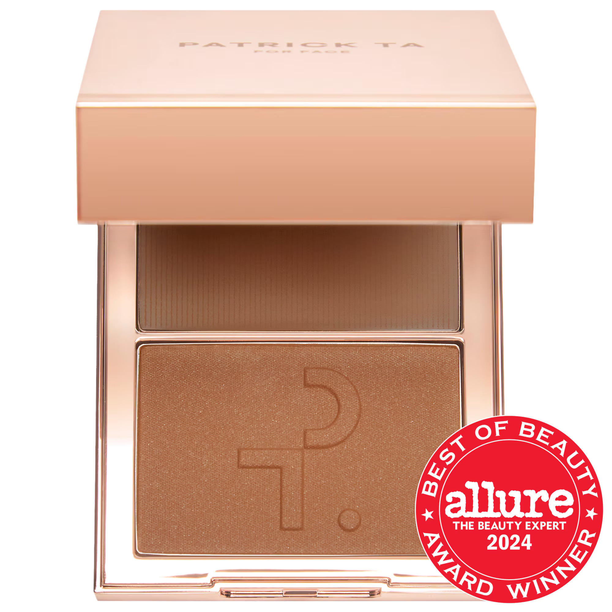 PATRICK TA Major Sculpt Crème Contour & Powder Bronzer Duo She's Sculpted 0.24 oz crème and 0.23 oz powder / 6.8 g crème and 9 g powder | Sephora (US)