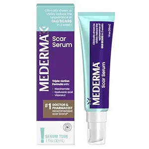 Mederma Scar Serum – Triple-Action Formula with Vitamin E, Hyaluronic Acid & Niacinamide – Cl... | Amazon (US)