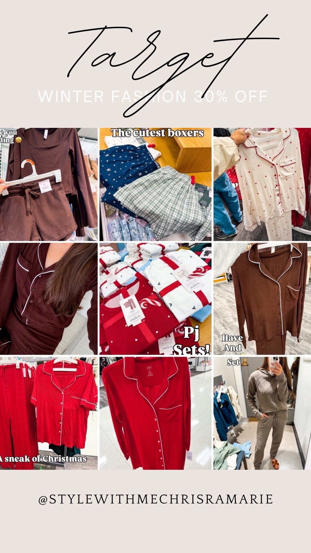 Winter pajamas 30% off 

#LTKSaleAlert #LTKFindsUnder100 #LTKFindsUnder50