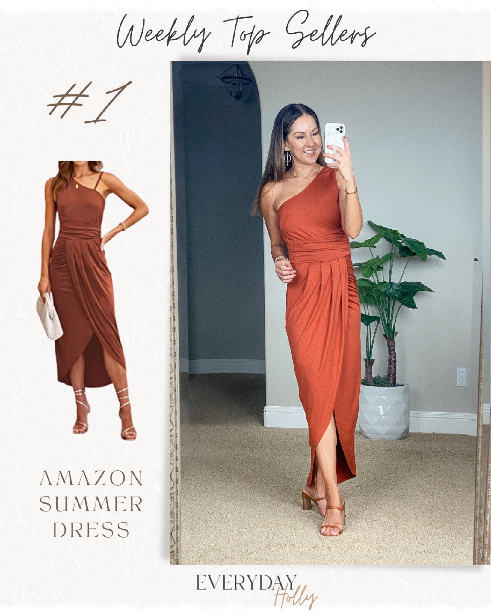 💥save $3 on this dress with a clickable coupon  Last week’s top seller from my blog! This summer dress from Amazon is super comfortable and you can wear it with a strap or without. Under $35! I’m wearing a size small. 

#LTKunder50 #LTKshoecrush #LTKstyletip