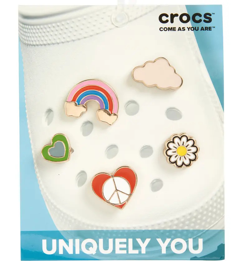 CROCS Assorted 5-Pack Jibbitz Shoe Charms | Nordstrom | Nordstrom