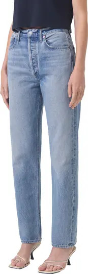 AGOLDE '90s Pinch Waist High Waist Straight Leg Jeans | Nordstromrack | Nordstrom Rack