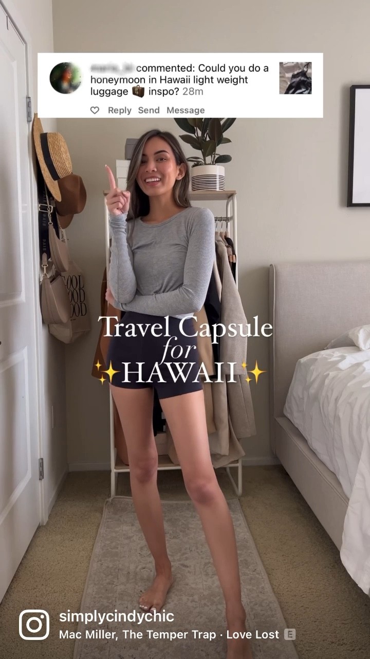 Travel capsule for Hawaii ✨