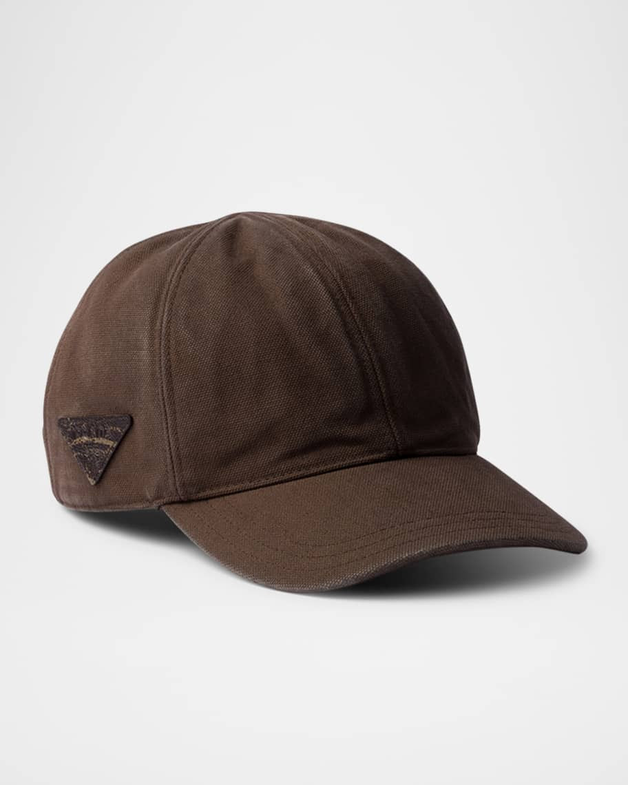 Prada Cotton Baseball Cap | Neiman Marcus