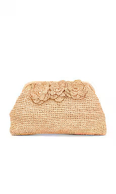 BTB Los Angeles Florian Flower Clutch in Honey from Revolve.com | Revolve Clothing (Global)