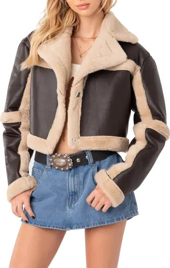 Ricky Faux Shearling Jacket | Nordstrom