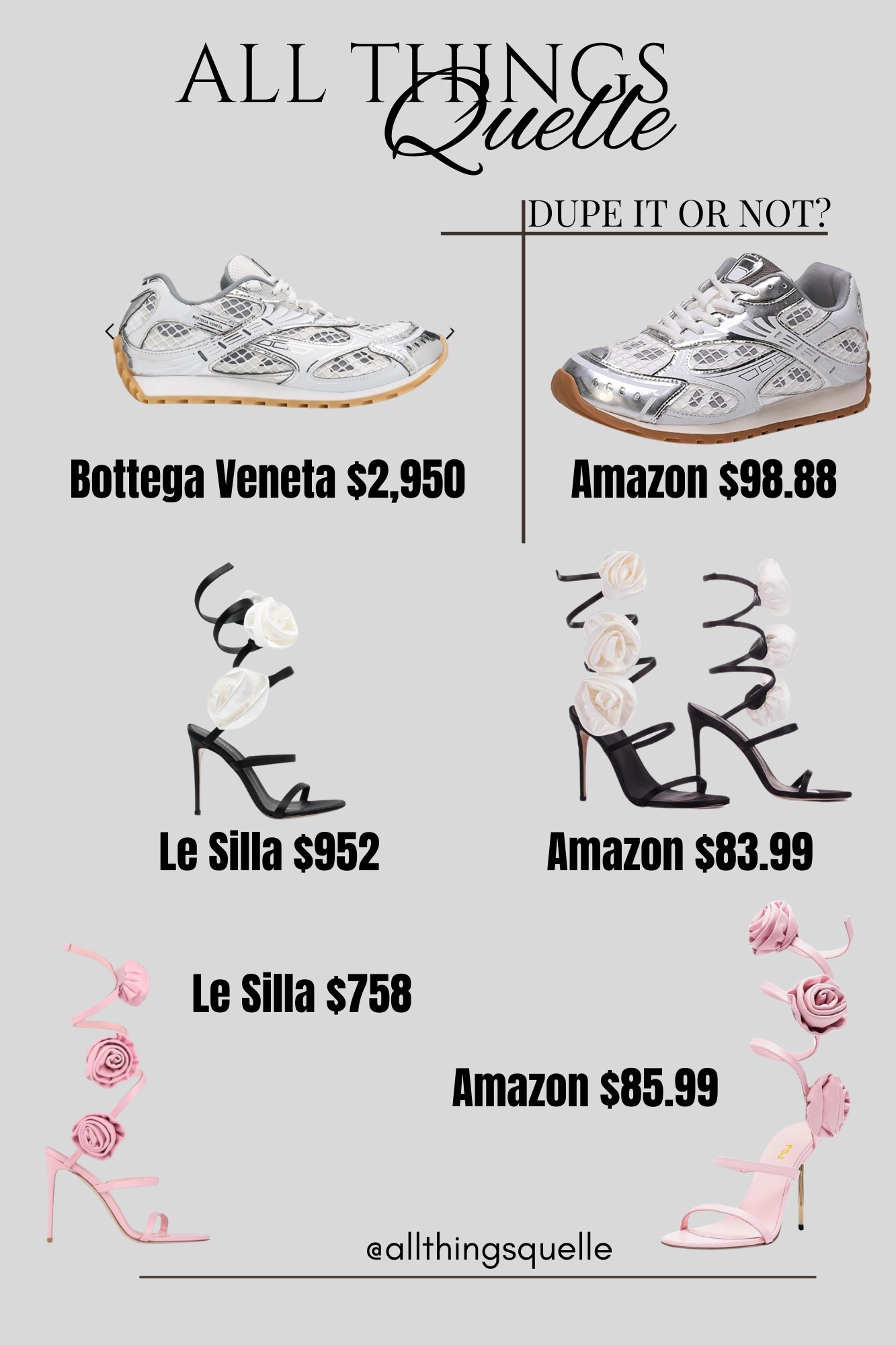 Amazon vs everyone 

#amazonfashionfinds #amazon

#LTKShoeCrush #LTKSummerEdit #LTKStyleTip