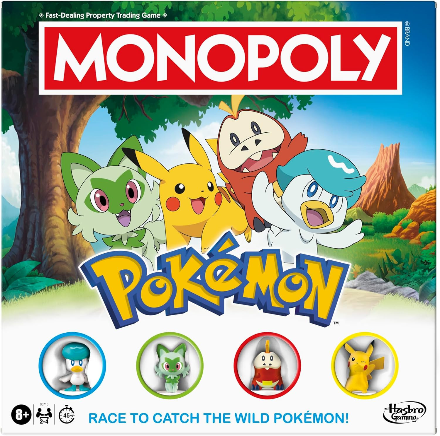 Monopoly Pokémon Edition Board Game | Ages 8 and Up | 2 to 4 Players | Kids Games for Pokémon F... | Amazon (US)