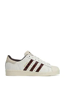 adidas Originals x Wales Bonner Superstar Sneaker in Wonder White, Fox Brown & Wonder White from ... | Revolve Clothing (Global)