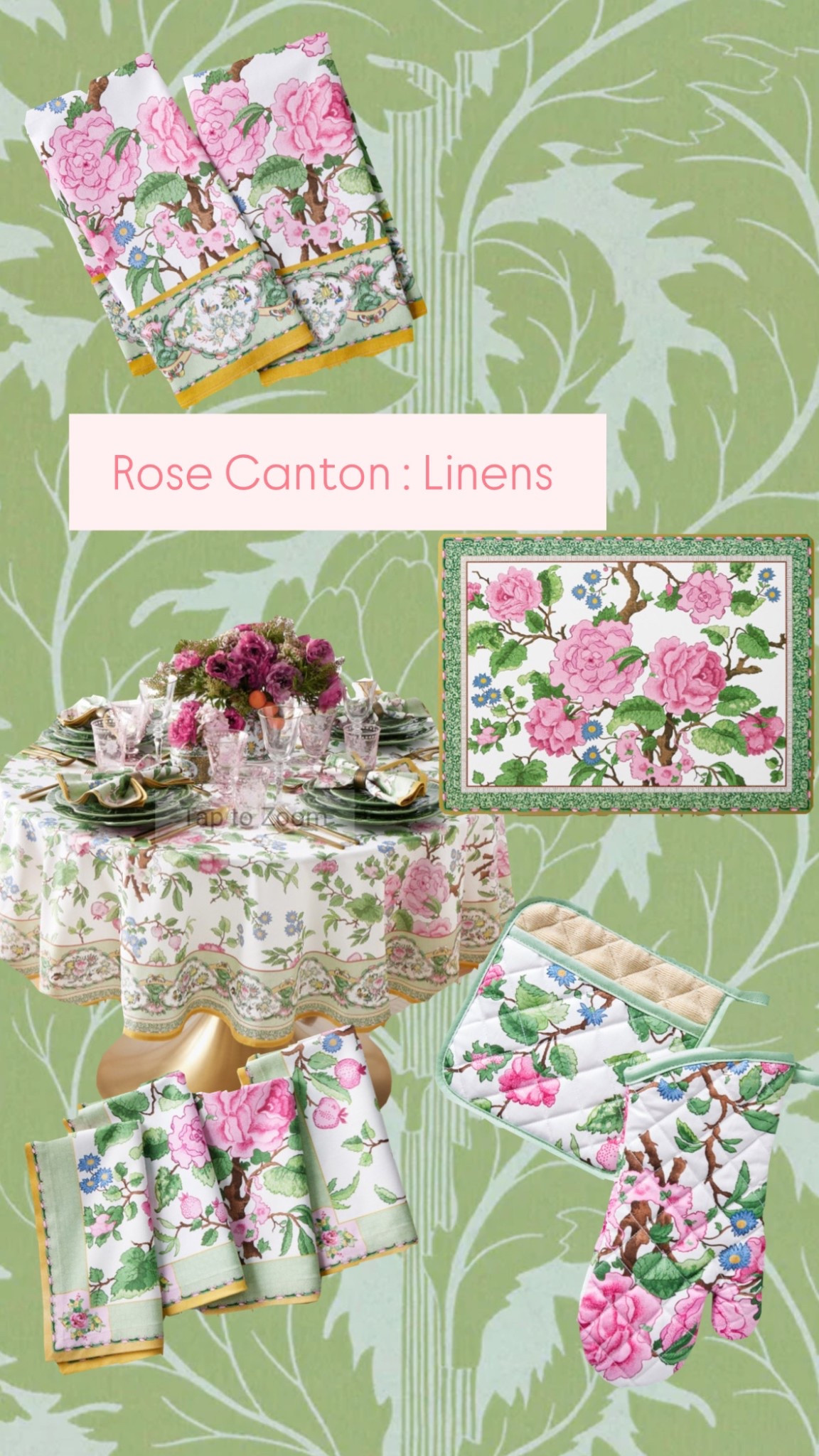 Rose canton linens , yes please ! 
Grandmillenial 
Coastal 
Coastal grandmother 


#LTKHome #LTKSaleAlert #LTKFindsUnder100