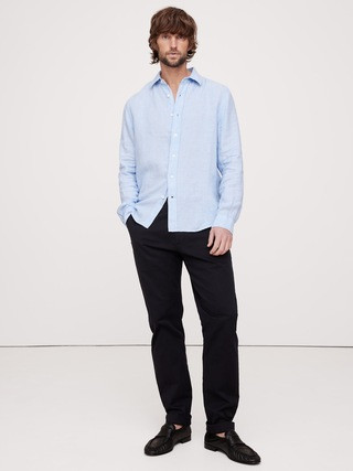 Standard-Fit Linen Shirt | Banana Republic (US)