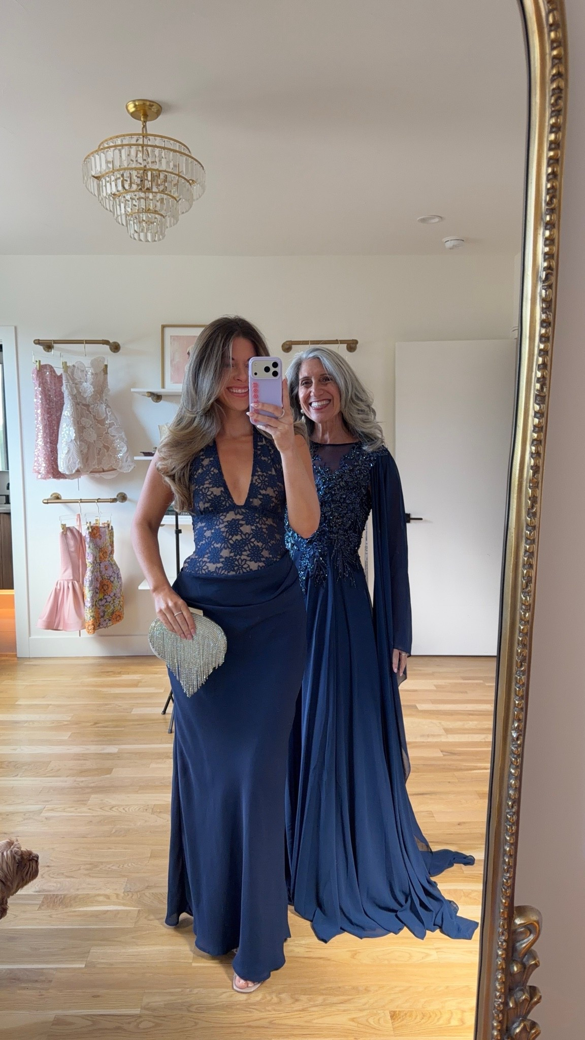 navy sleeveless maxi with a plunging V-neck, lace bodice, and flowing chiffon skirt,  navy beaded gown with a sheer neckline and long chiffon sleeves mom and me formal wedding guest and mother of the bride dresses 💍

revolve code: tulip

I’m 5’4” and wear a size small/2 

mom is 5’4” and wears a medium/6

fall wedding guest dresses, wedding guest dresses, cocktail dresses, semi-formal dresses, black tie wedding guest dresses, destination wedding guest dresses, garden party dresses, wedding guest outfit ideas, mom & me outfits, mom & me dresses, matching outfits, mother daughter outfits, family photo outfits, wedding guest dresses, mother of the bride, mother of the groom, wedding guest outfit ideas

#LTKWedding #LTKU #LTKootd