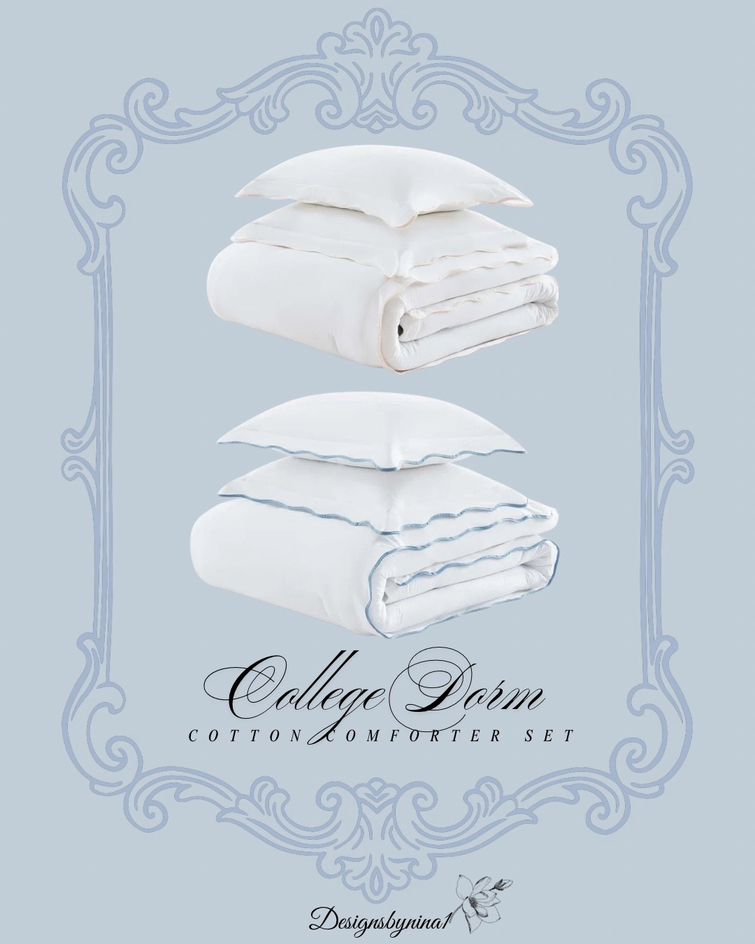 🤩Beautiful Martha Stewart Comforter Sets! I love the scalloped detail and the  pretty colors! Perfect for college dorms!

College Dorm Essentials | Sophisticated College Dorm Decor | Back to College | Dorm Bedding | Girls College Dorm Decor | Bedroom Decor for Girls #dorm #collegedorm #wayfair

#LTKHome #LTKmomlife #LTKKids