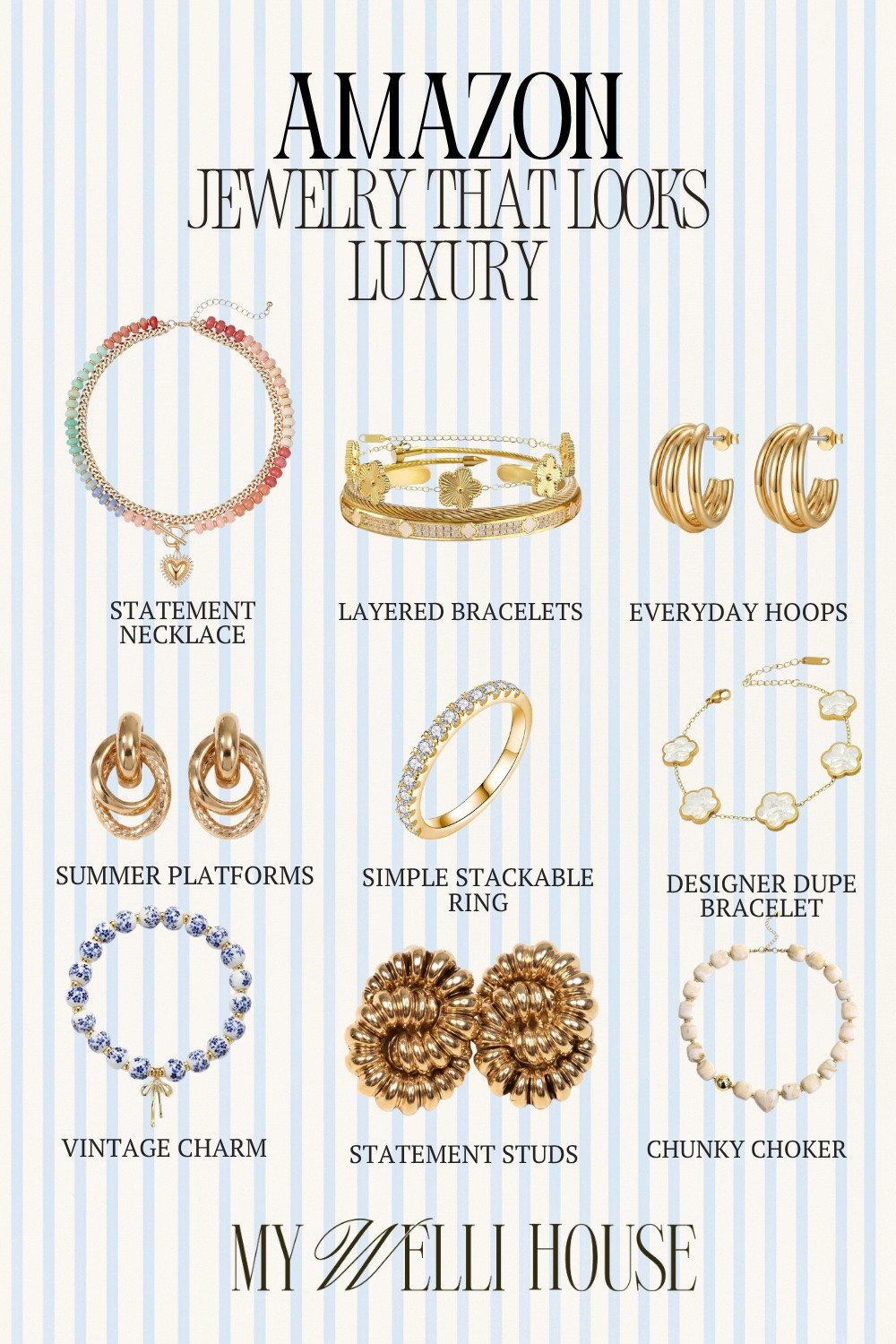 The sparkle you’ve been looking for ✨ Found the most gorgeous everyday jewelry on Amazon! From dainty gold chains to statement earrings, these pieces look so expensive but are totally budget-friendly.

#LTKstyletip #LTKunder50 #amazonjewelry #jewelryfinds #goldjewelry #jewelryaddict #affordablefashion #ltkit

#LTKdayinmylife #LTKmomlife #LTKBeauty