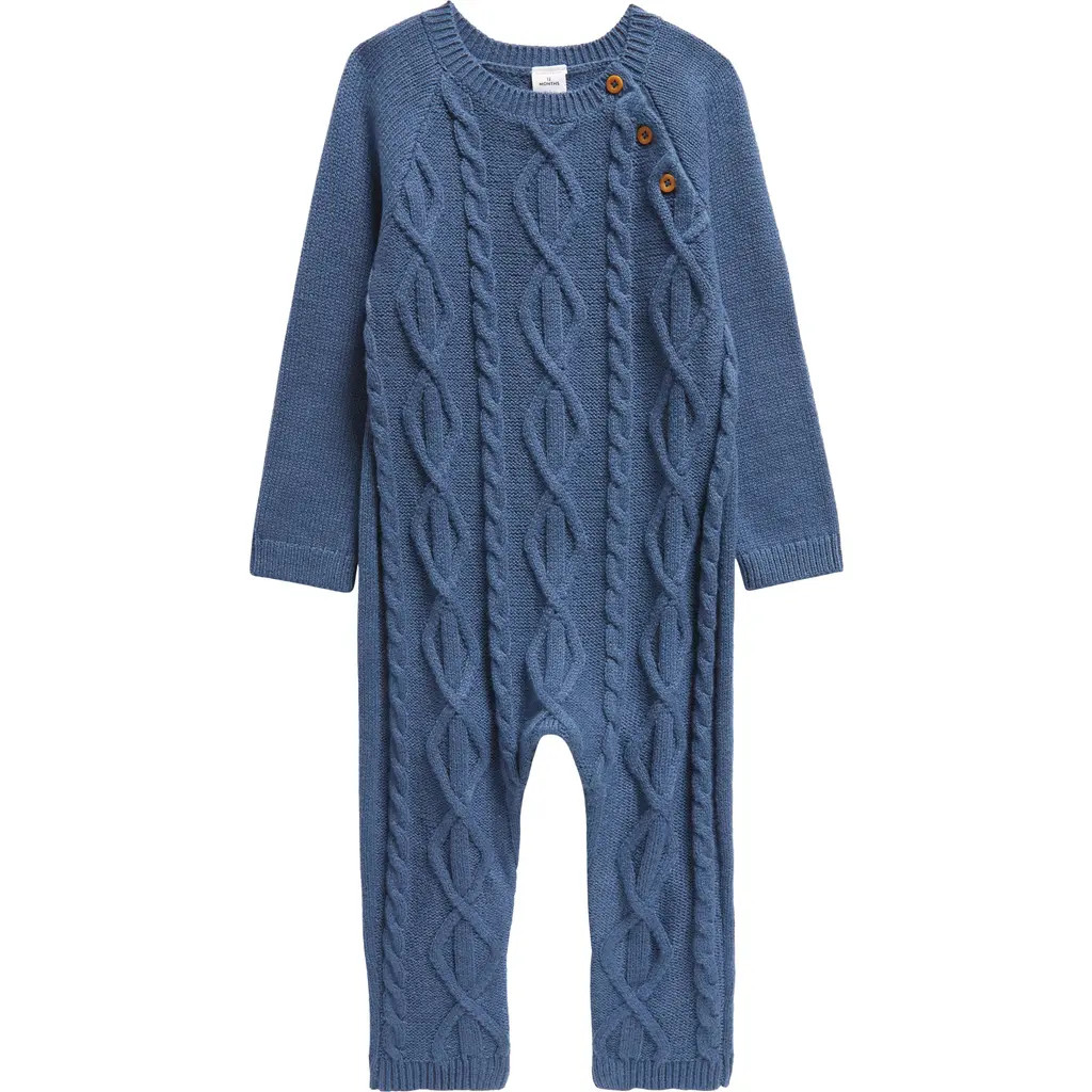 Nordstrom Sweater Romper in Navy Denim at Nordstrom Rack, Size Newborn | Nordstrom Rack