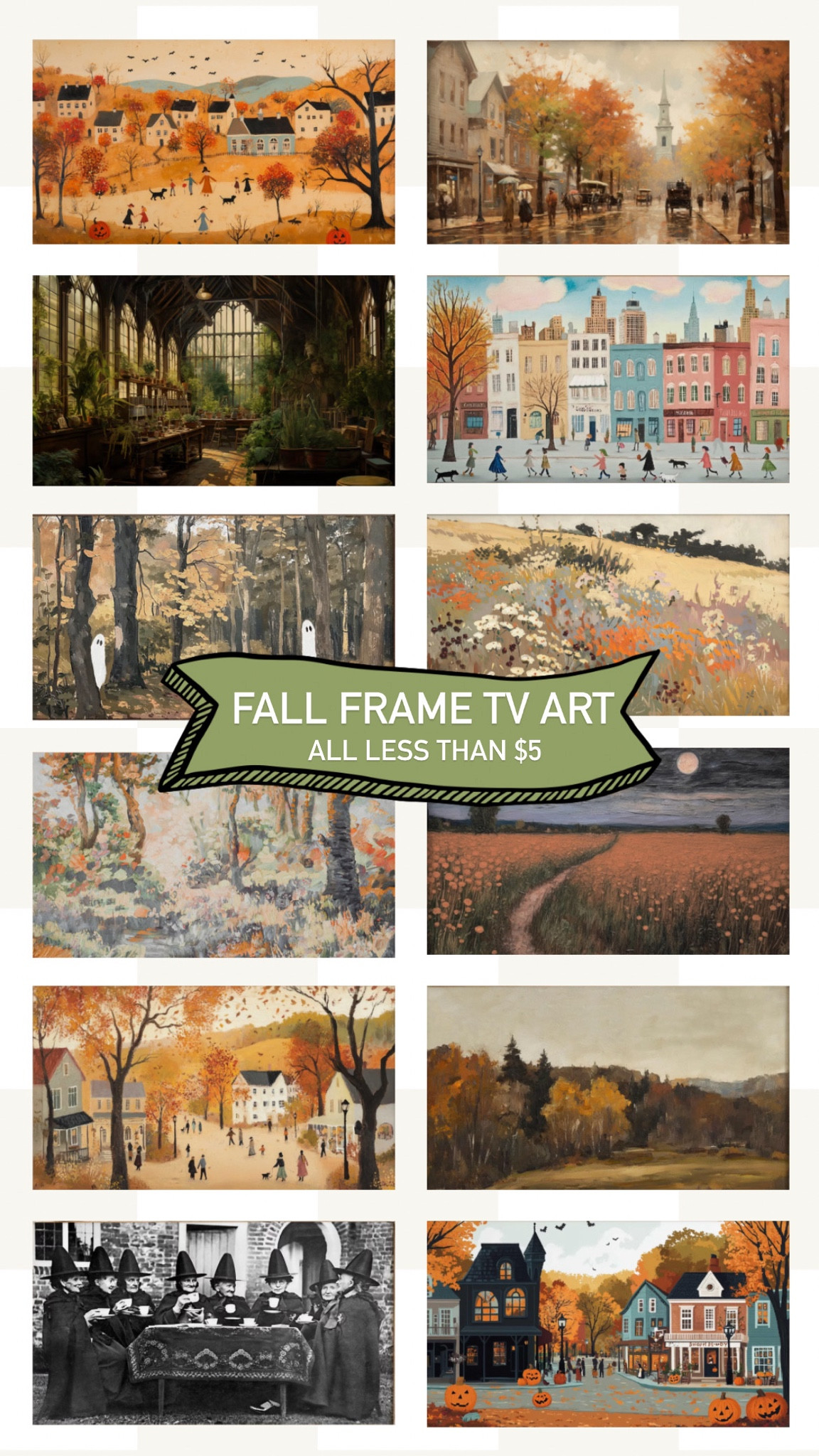 Autumn frame tv art. Spooky frame tv art. Fall frame tv art. Halloween frame tv art.

#LTKHome #LTKSeasonal #LTKFindsUnder50