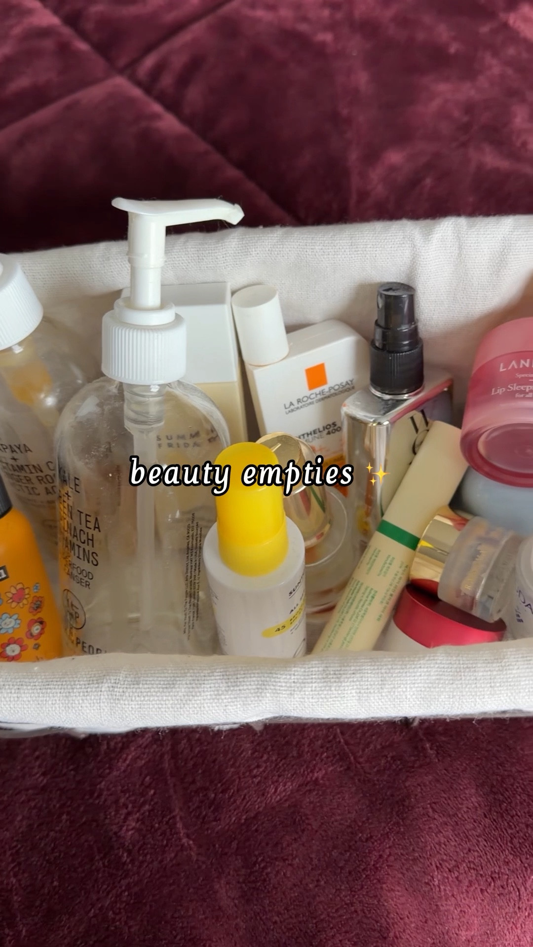 Some recent beauty empties, sharing a closer look at ones I really enjoyed. Skincare empties, skincare products, beauty routine, spf, sunscreen, saffron serum, face wash, cleanser, eye cream, lip mask, hair products 

#LTKBeauty #LTKdayinmylife