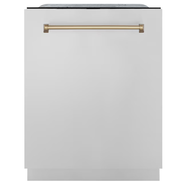 ZLINE KITCHEN & BATH Autograph Edition Top Control 24-in Built-In Dishwasher With Third Rack ENER... | Lowe's