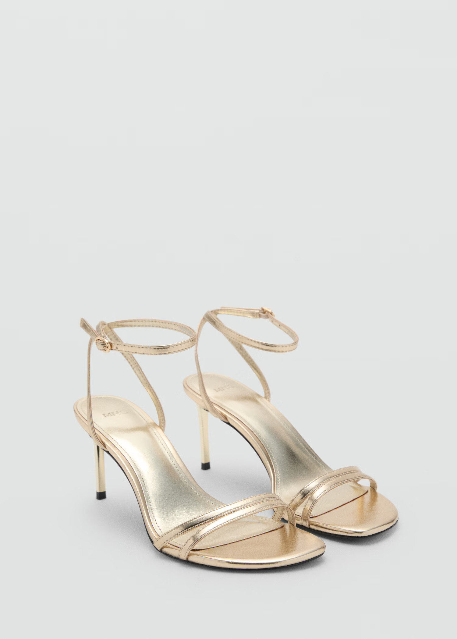 Stiletto heel sandal with straps - Women | MANGO United Kingdom | MANGO (UK)
