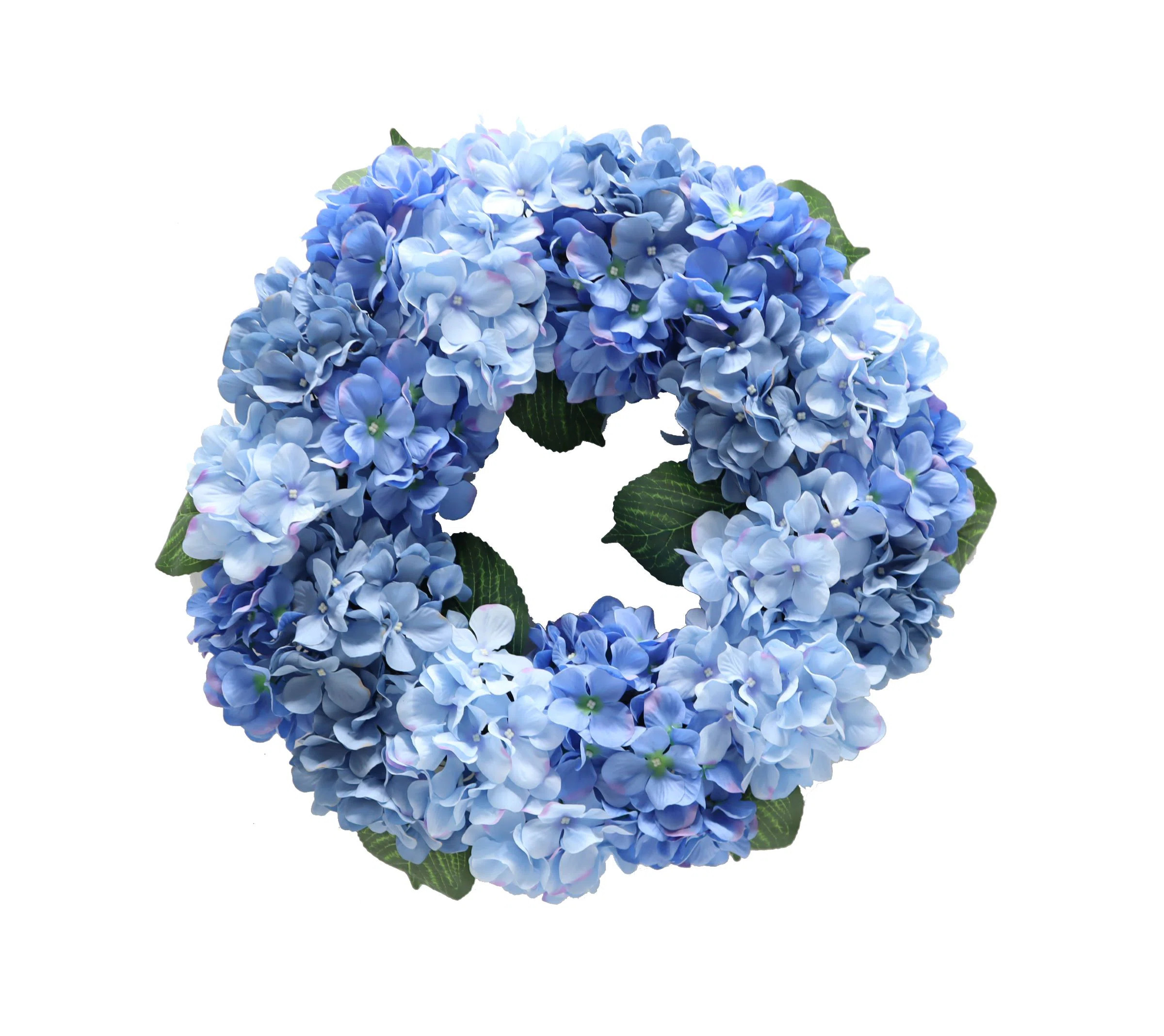 Elements Artificial Hydrangea Wreath, 22 Inch | Wayfair North America