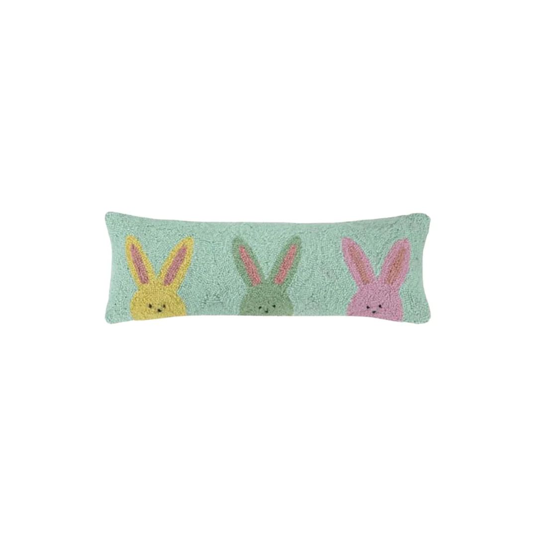 Three Peeps Pillow | Pink Antlers