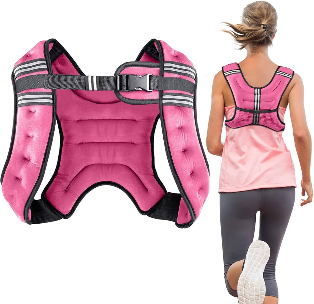 Henkelion Weighted Vest Weight Vest for Men Women Kids Weights Included, Body Weight Vests Adjust... | Amazon (US)