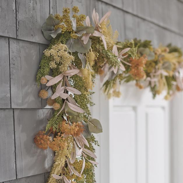 Farmhouse Fall Garland | Grandin Road | Grandin Road