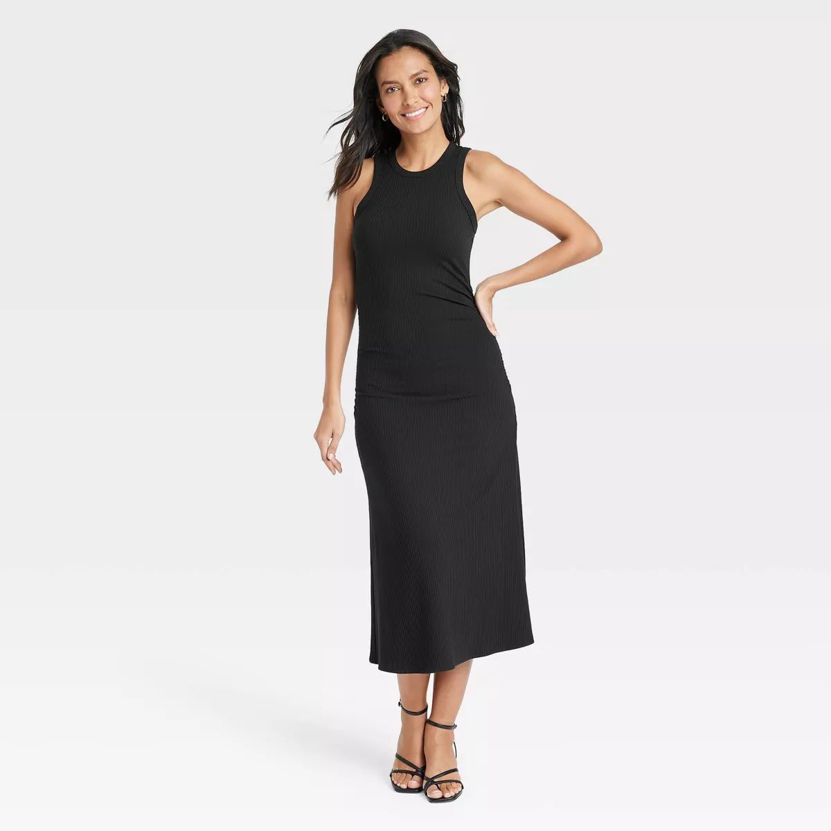 Women's Rib Knit Midi Bodycon Dress - A New Day™ | Target